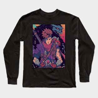 Anime Character Manga Long Sleeve T-Shirt